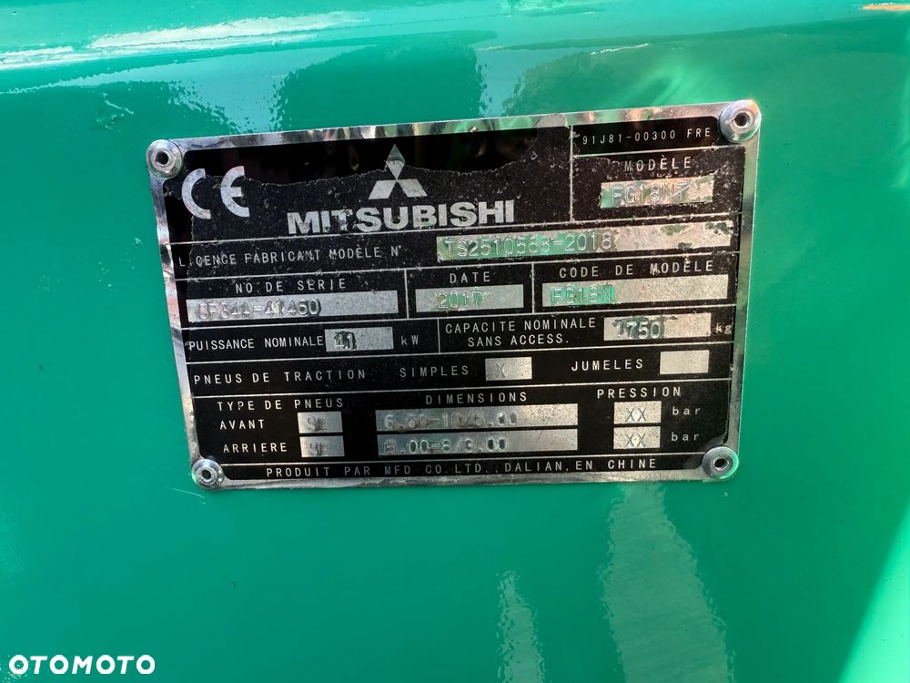 Mitsubishi FG18NT - 22