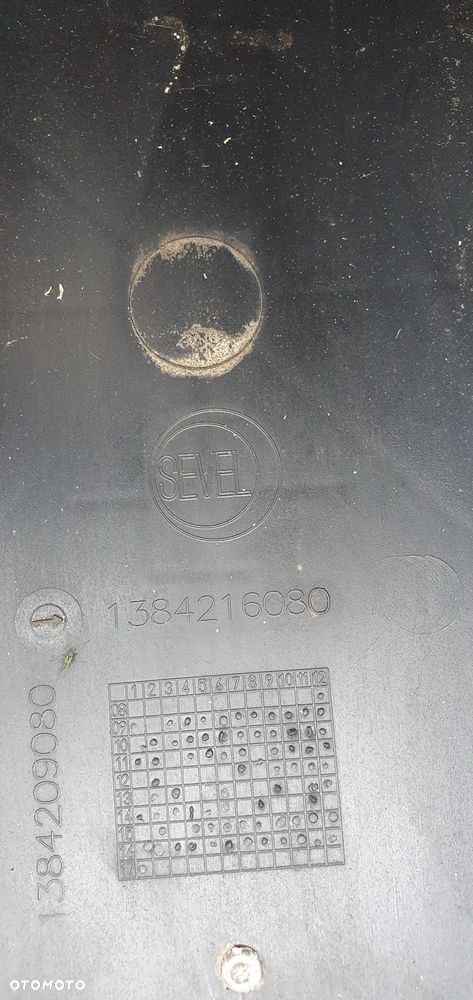 Obudowa podstawa akumulatora Citroen Jumper Ducato III Boxer 1384216080 1384209080 - 7