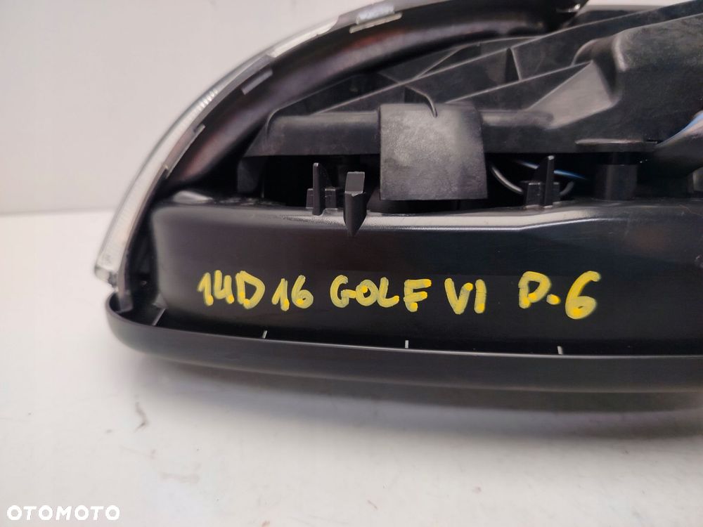 volkswagen golf vi 6 pin 09r- lusterko lewe zewnętrzne - 9