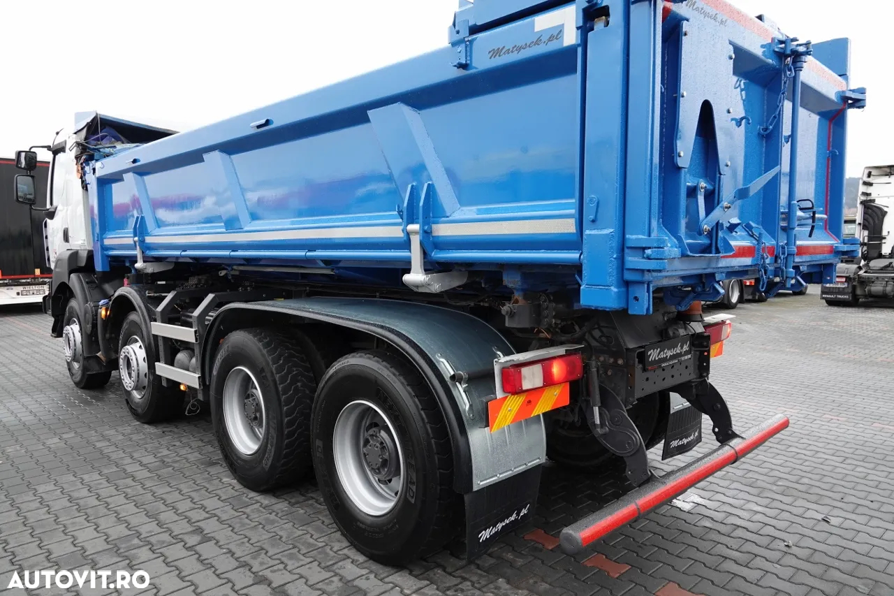 Renault KERAX 430 / 8x4 / BASCULANTE / HYDROBOARD / HYDROCLAP / BORDMATIC / EURO 5 EEV - 17