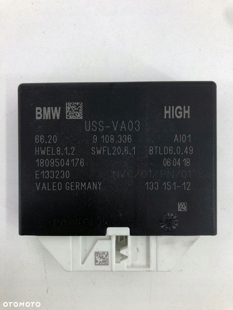 BMW 5 G30 G31 MODUŁ STEROWNIK PARKOWANIA PDC 9108336 - 1