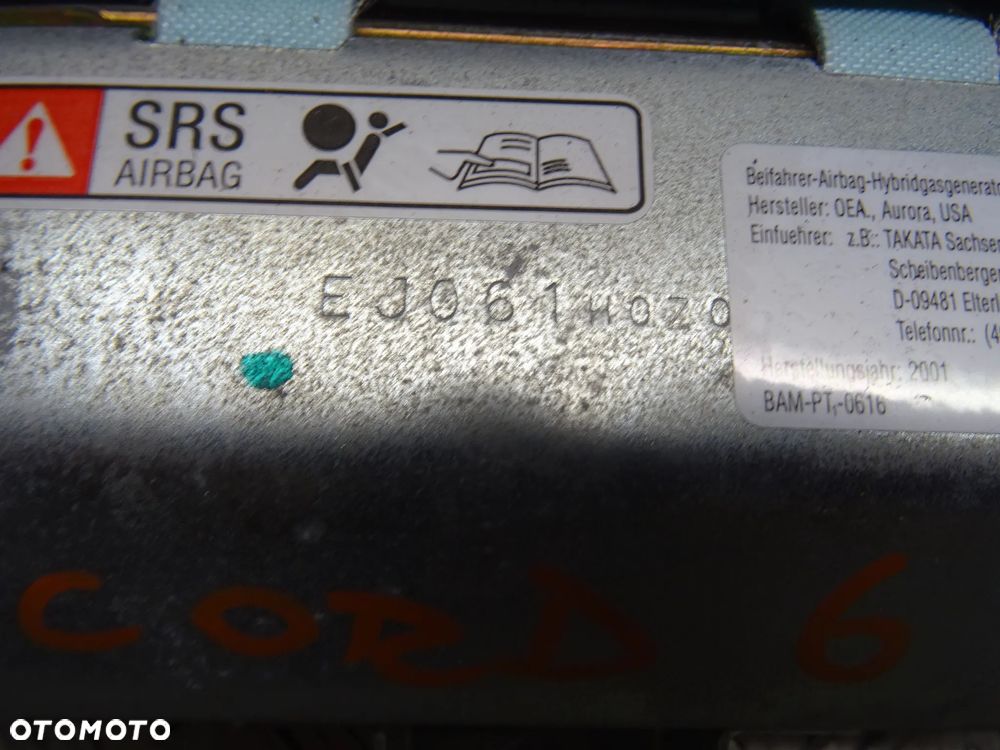 HONDA ACCORD VI PODUSZKA AIRBAG PASAŻERA - 4