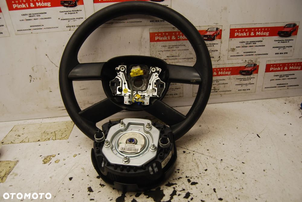 KIEROWNICA + PODUSZKA AIR BAG 1T0419091 1T0880201A VW TOURAN I CADDY POLO IV - 6