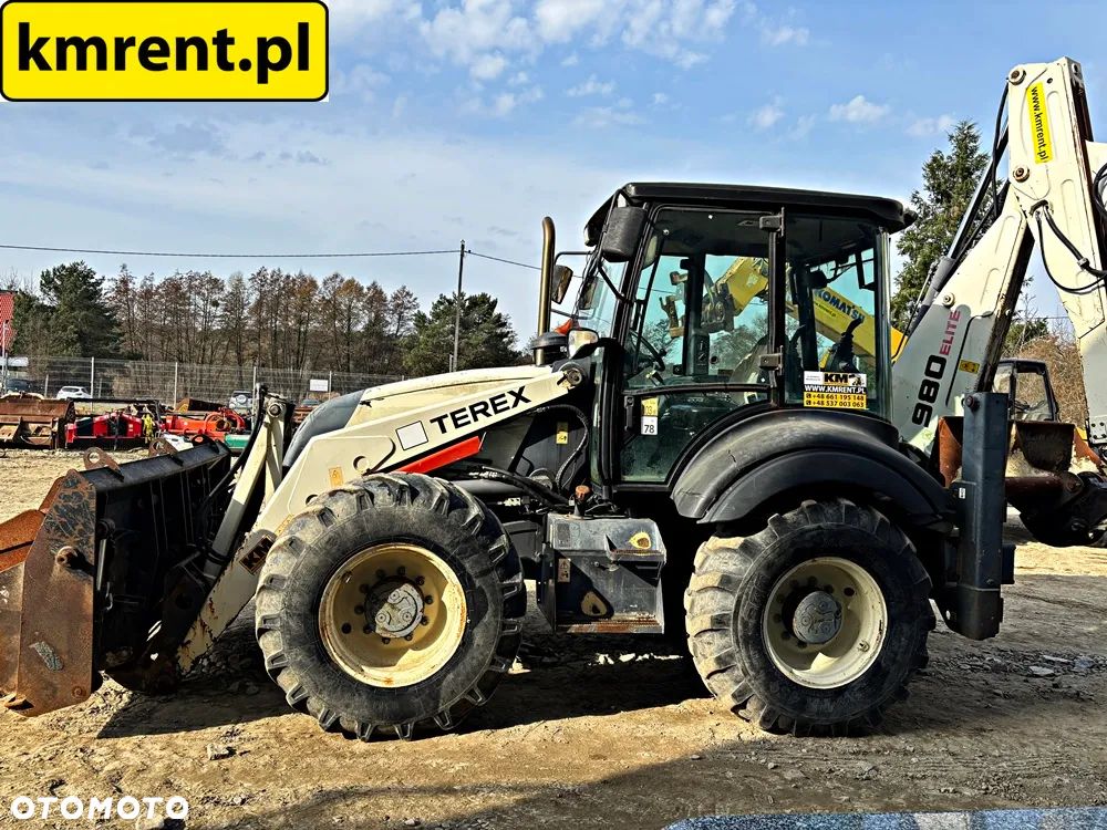 Terex 980 KOPARKO-ŁADOWARKA 2012R. | JCB 3CX 4CX 5CX CAT 444 KOMATSU WB98 CASE 695NEW HOLLAND 115 - 15