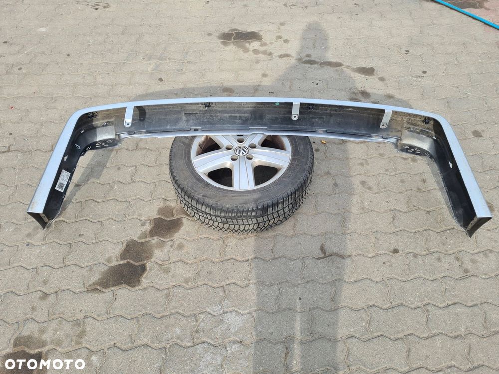 VW T6 zderzak tył srebrny LA7W PDC - 4