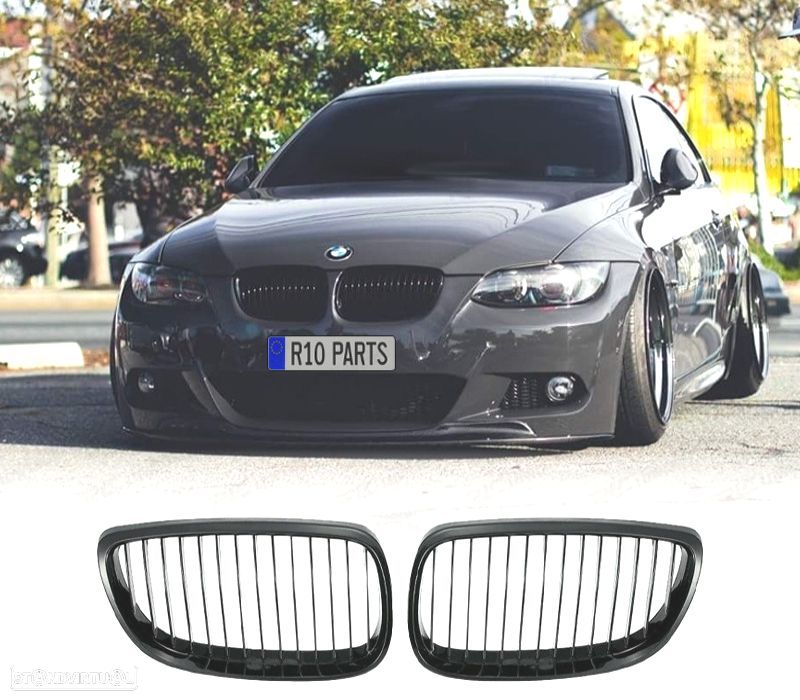 GRELHAS BMW E92 E93 LOOK M PERFORMANCE PRETO BRILHANTE - 1