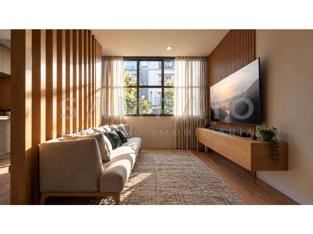 Apartamento T1+1 - Centro de Gondomar - Renovado! - Grande imagem: 3/11