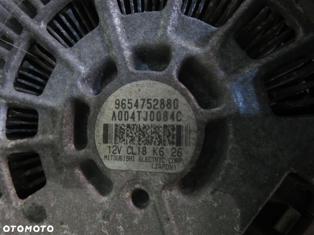 ALTERNATOR RENAULT KANGOO I 1.2 16V- D4F 712 9654752880 A004TJ0084C - 4