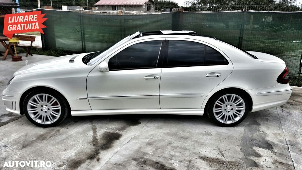 Praguri laterale Mercedes E-Class W211 (2003-2009) Sport Design- livrare gratuita - 6