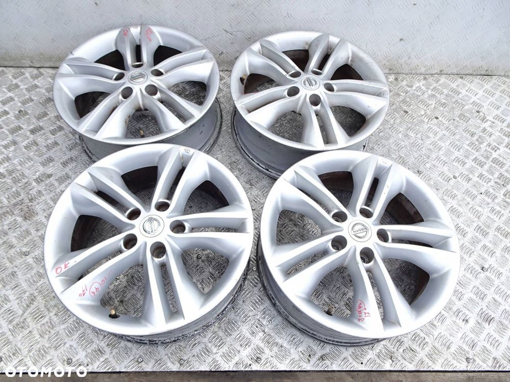 alufelgi kpl. nissan qashqai j10 17" 5x114.3 et 40 - 1