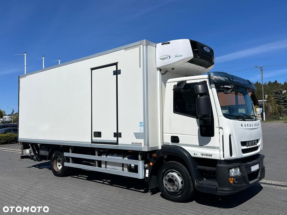 Iveco EUROCARGO 120E25 EURO 6 CHŁODNIA+WINDA+DRZWI+BOCZNE DRZWI 12.250 12-250 1225 - 6