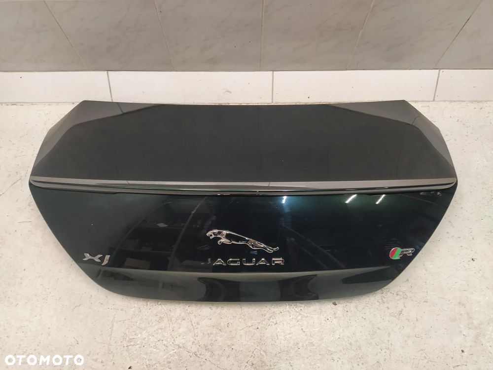 JAGUAR XJ-R XJR X351 KLAPA TYŁ TYLNA BAGAŻNIKA LOGO ZNACZEK LISTWA ORYGINAŁ - 2