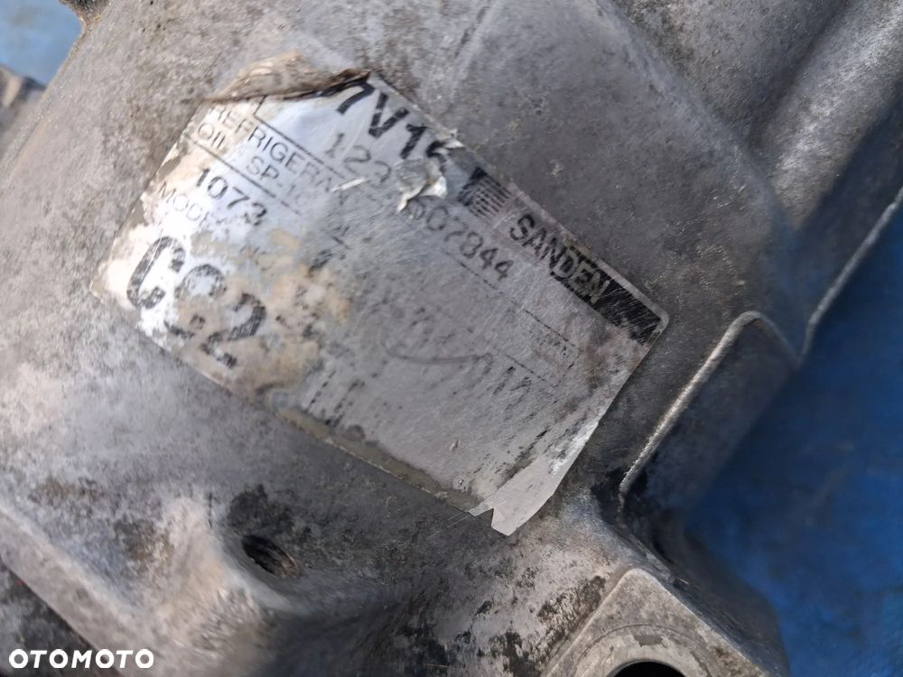 SPRĘŻARKA Saab Opel Alfa Romeo KOMPRESOR KLIMATYZACJI P12770420 SANDEN SD7V16 Saab 93 9-3 GM 1,9TTID 150KM 1237607844 sanden 1073 CG2 - 4