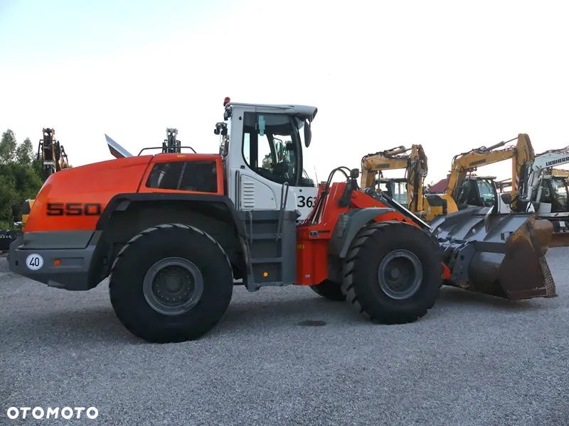 Liebherr L550 Z Niemiec / Szybkozłącze Łyżka + widły / Super Stan / - 5