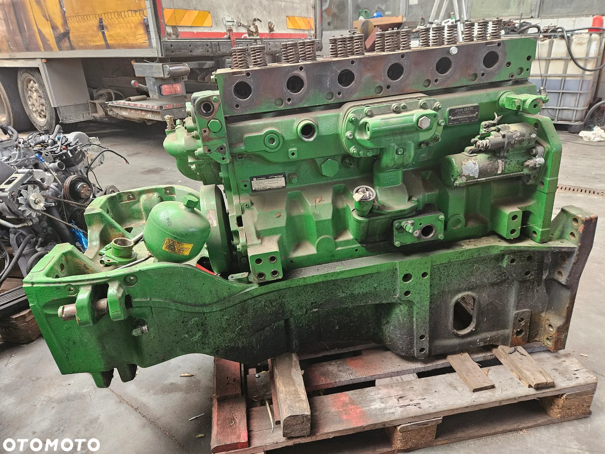 BLOK WAŁ MISA JOHN DEERE 7280R 6090 6090RW402 R573055 R526042 R527981 RE565972 RE310756 - 7