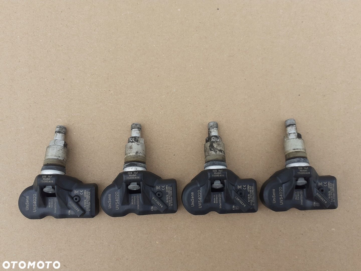 CZUJNIKI CIŚNIENIA OPONY BMW HUF UVS4020 AUDI TPMS - 1