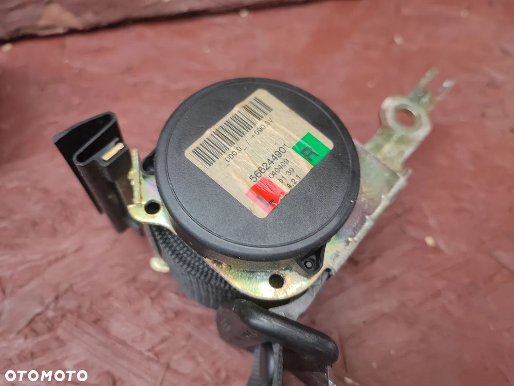 BMW E46 COUPE ORYGINALNY KOMPLET PASÓW BEZPIECZEŃSTWA PRZÓD TYŁ / LEWY, PRAWY EUROPA O NR. 72 11 7 068 243 / 72 11 7 068 244 / 72 11 8 202 591 / 72 11 7 896 813 OEM W BARDZO DOBRYM STANIE - 15
