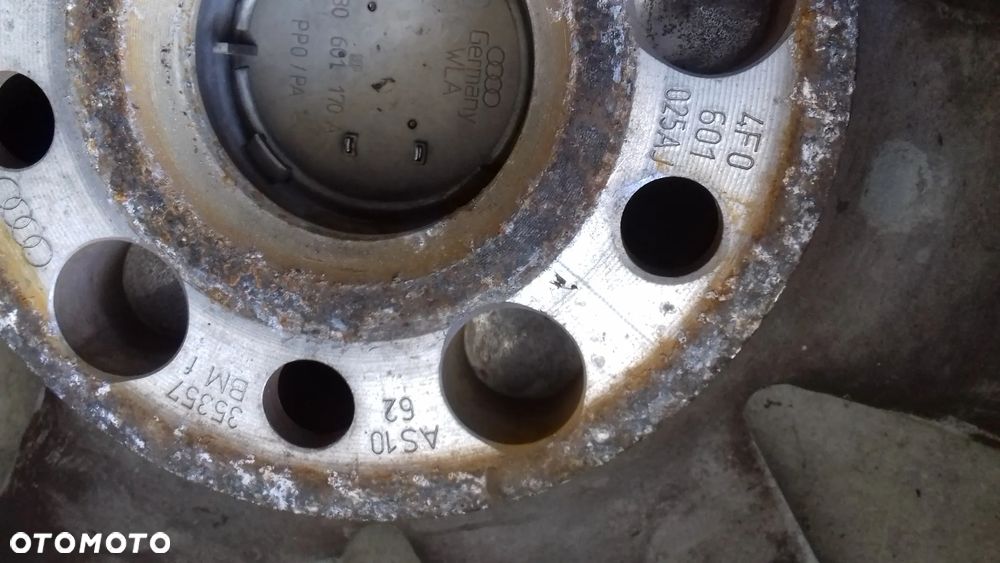 felgi aluminiowe 5x112 7,5J ET45 16" 4F0601025AJ Audi A6 C6 - 15