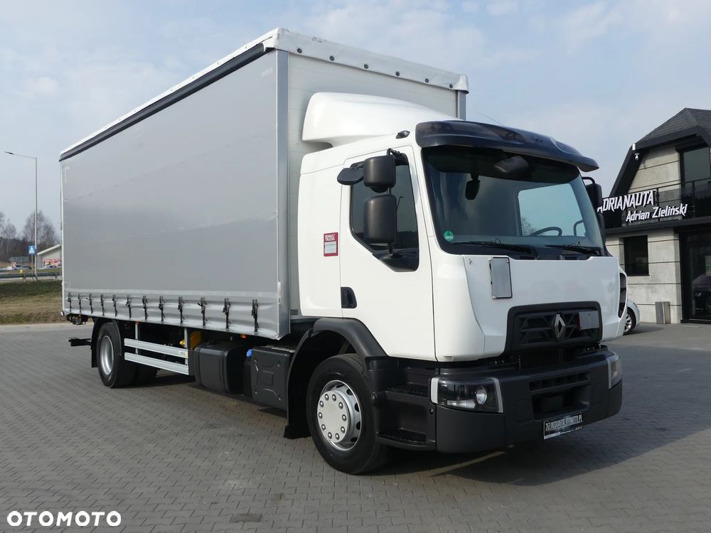 Renault D18 280 / FIRANKA + WINDA / EURO 6 / NISKI PRZEBIEG / - 11