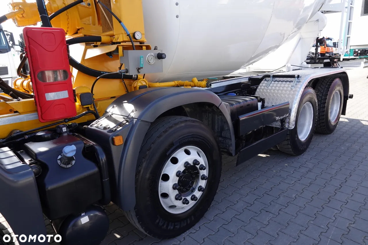 MAN TGS 32.420 / 8x4 / BETONOMIESZARKA IMER  / GRUSZKA 9M3 / 2018 ROK - 7