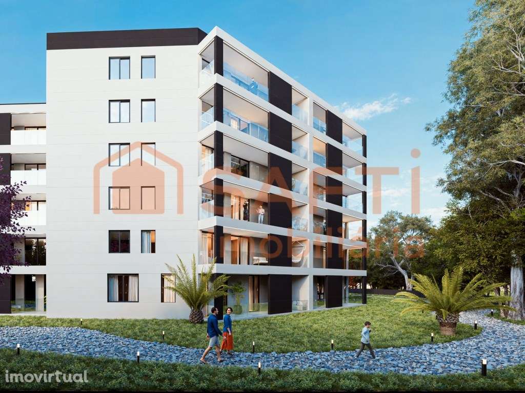 S. João Premium T2 Piso 2 com Varanda Poente - Grande imagem: 5/12