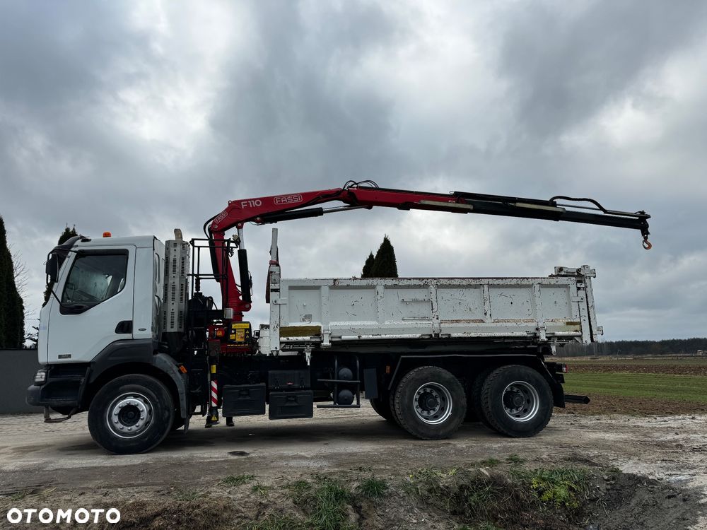 Renault KERAX 320 DCI 6X4 // DŹWIG HDS FASSI F110A RADIO PILOT // - 7