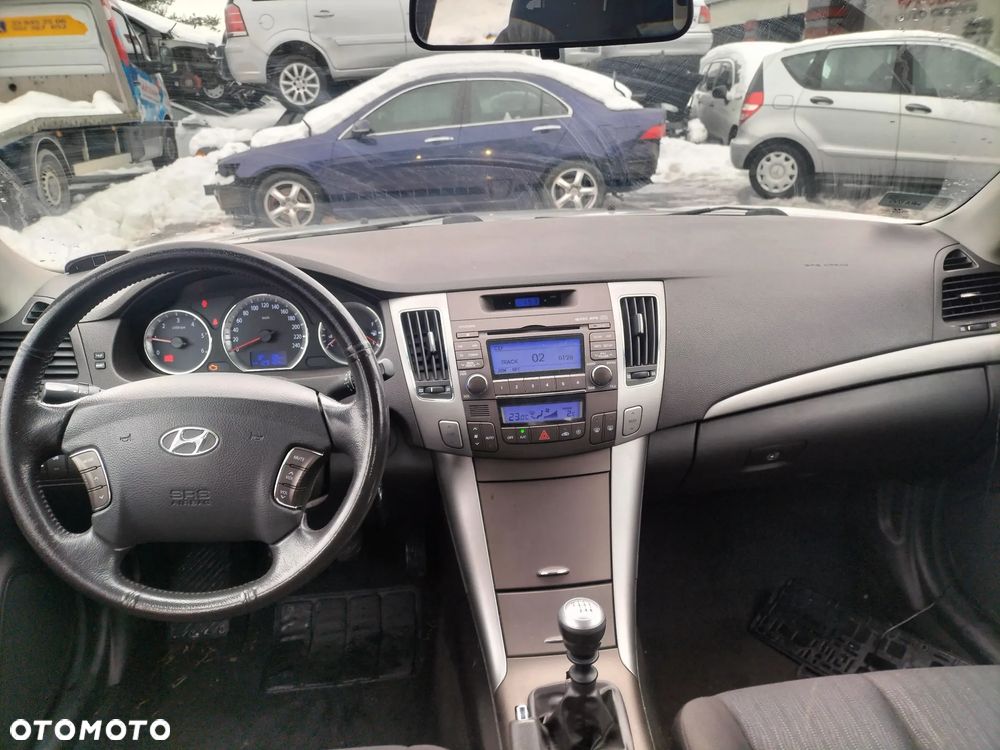 HYUNDAI SONATA V 5 LIFT Y5-SILVER KLAPA TYŁ TYLNA LAMPA BŁOTNIK DRZWI ATRAPA MASKA ZDERZAK TYŁ - 6