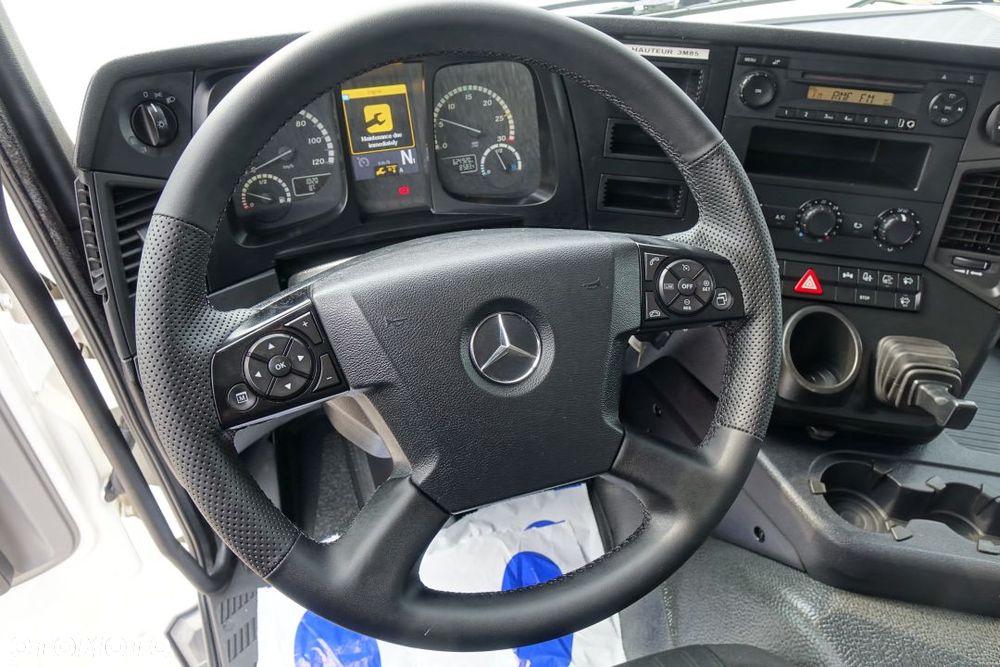 Mercedes-Benz ANTOS / 320 KM / 6x2 / FURGON / KONTENER / AUTOMAT / EURO 6 / OŚ PODNOSZONA - SKRĘTNA /  WINDA ZAŁADUNKOWA / - 31