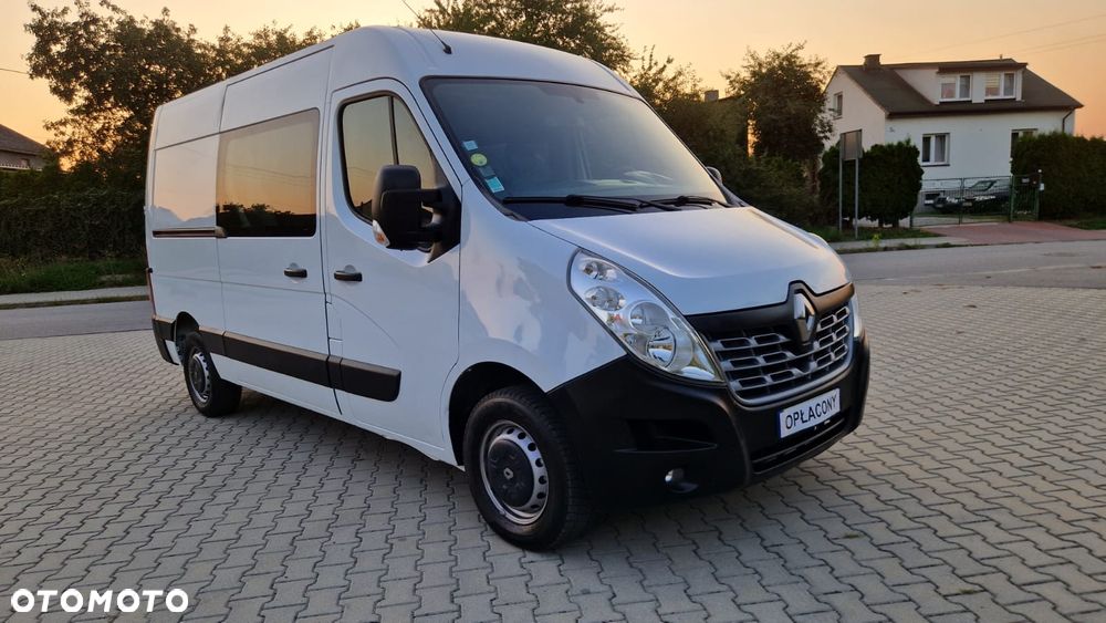 Renault MASTER L2H2 Klima Elektryka Tempomat Kamera Dubel Kabina Brygadówka 7os. Serwis - 22