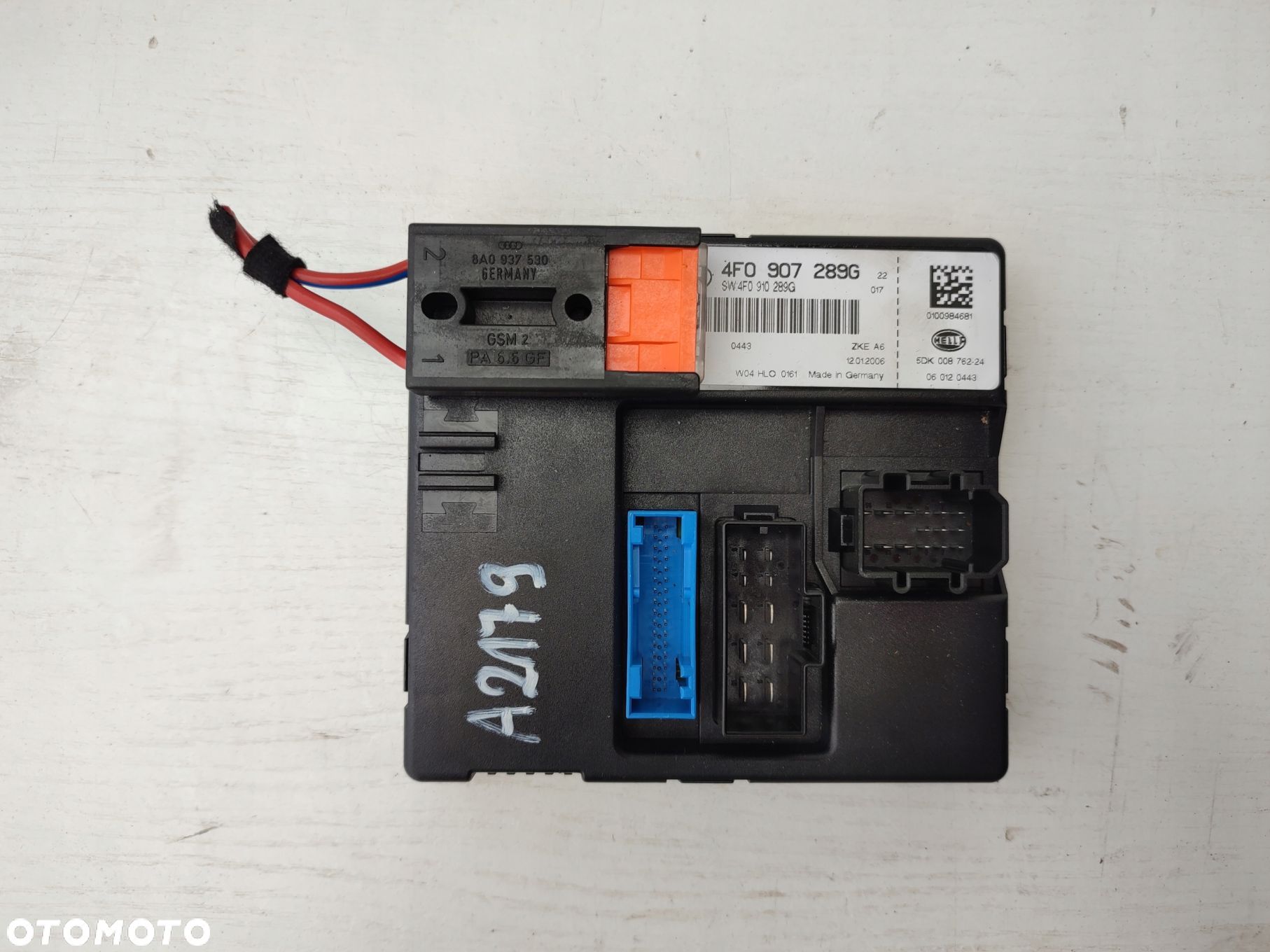 Sterownik moduł komfortu AUDI A6 C6 4F0907289G EUROPA - 1