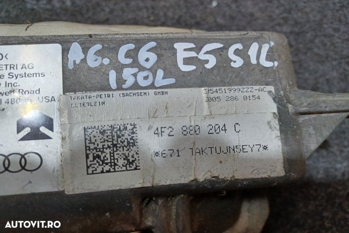 Airbag pasager 4F2880204C Audi A6 4F/C6 [2004 - 2008] Sedan 2.0 TDI M - 3