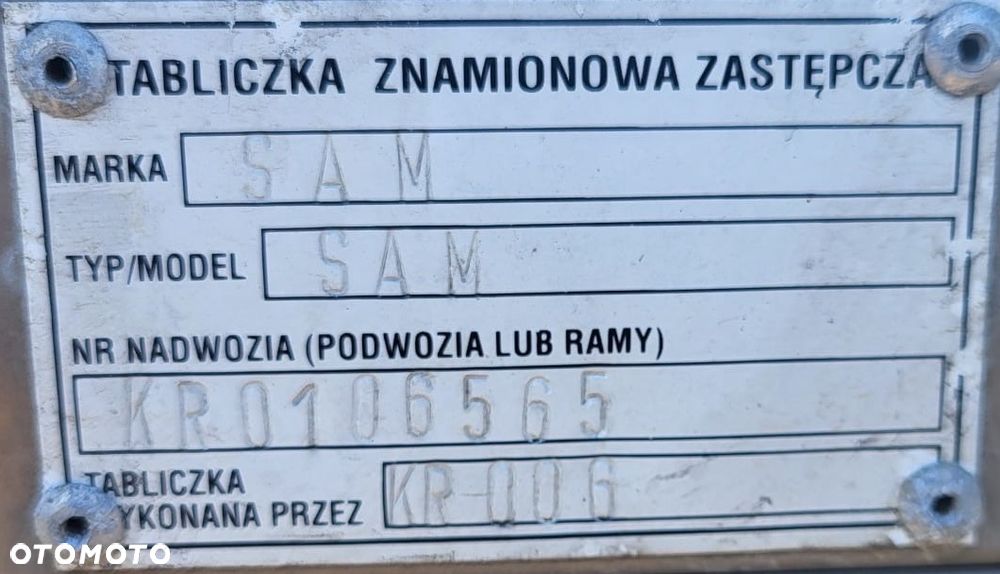 SAM Przyczepa kontener DMC 750 kg – stal nierdzewna, ocieplona - 5