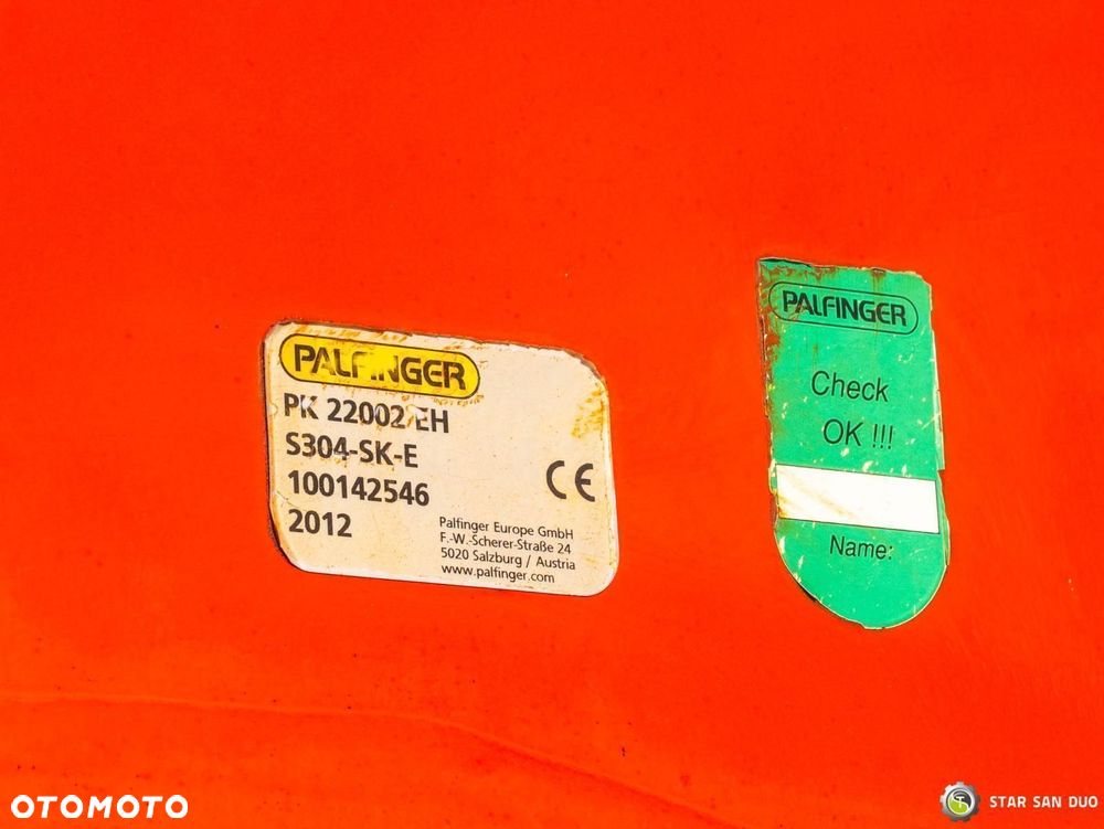 Mercedes-Benz ACTROS 2542 6x2 Palfinger PK 22002 EH HDS Żuraw Rotatot Winda - 23