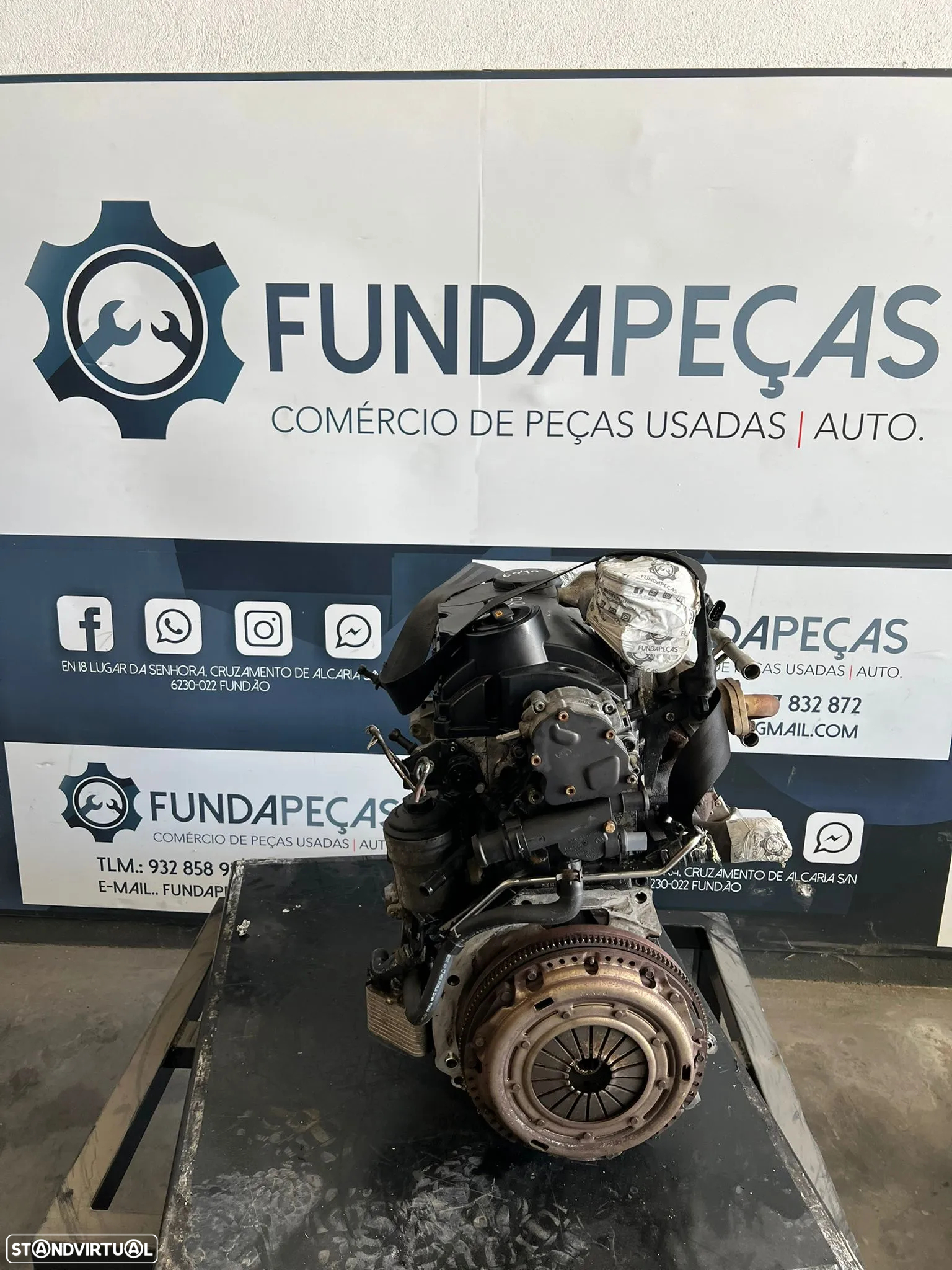 Motor Volkswagen Sharan 2.0 TDi 140Cv Ref: BRT - 2