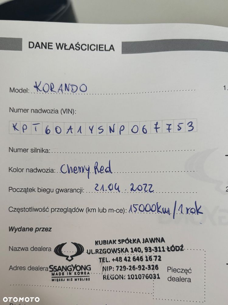 SsangYong/KGM Korando 1.5 T-GDI Quantum 2WD - 5