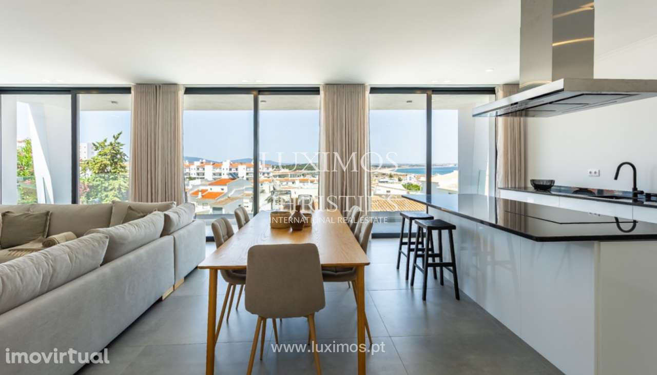 Moradia V3 de estilo moderno, com vista mar em Lagos, Algarve - Grande imagem: 4/25