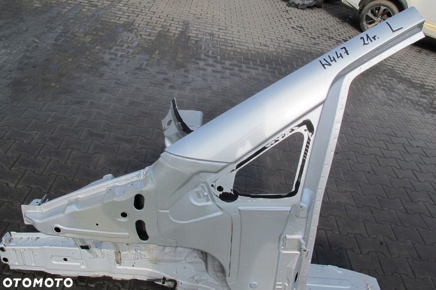 MERCEDES VITO 3 III W447 LIFT 447 VIANO ĆWIARTKA PODŁUŻNICA PRÓG LEWA PRZÓD - 2