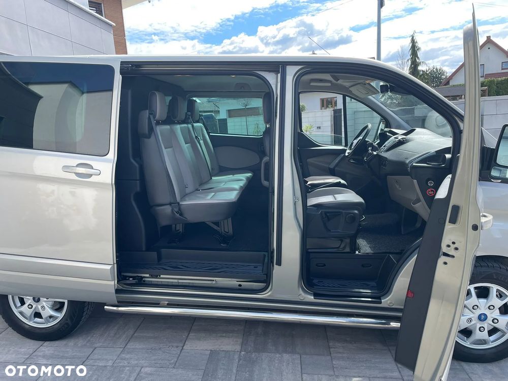 Ford TRANSIT CUSTOM Klima Navi Kamera Grzane Fotele 2xDrzwi Boczne Skóry Dubel Kabina Tempomat 2xPdc Rury - 18