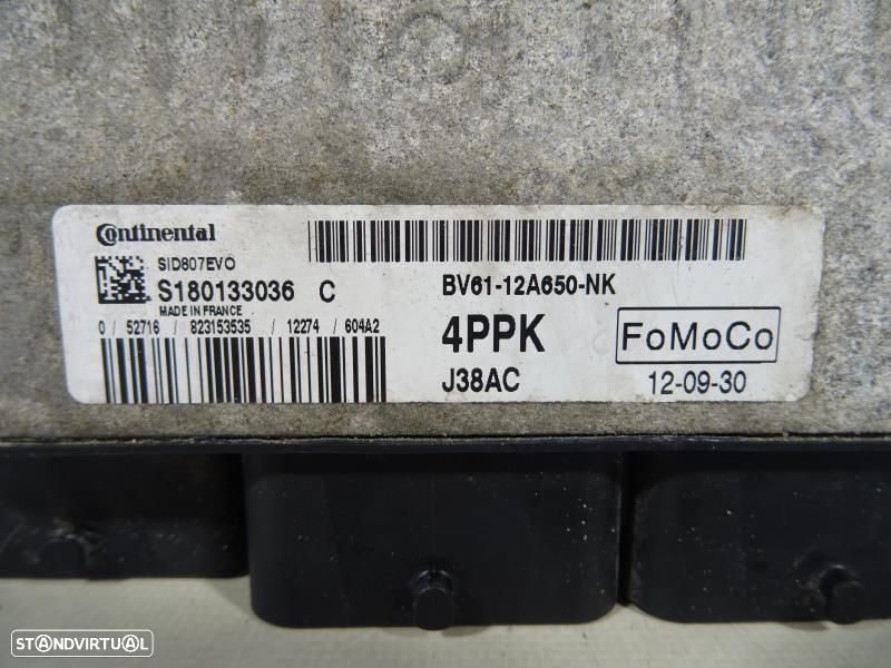 Centralina De Motor Ford Focus Iii  Bv6112a650nk / S180133036 C / 4Ppk - 2