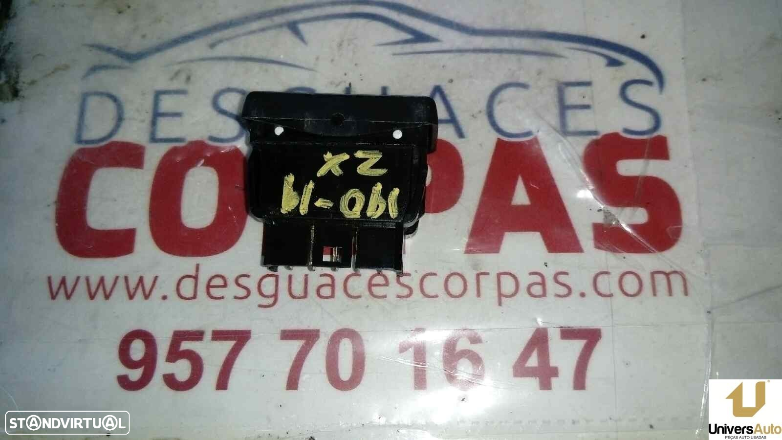 COMANDO ELEVADOR DE VIDRO FRONTAL DIREITO CITROEN ZX BREAK 1996 - - 2