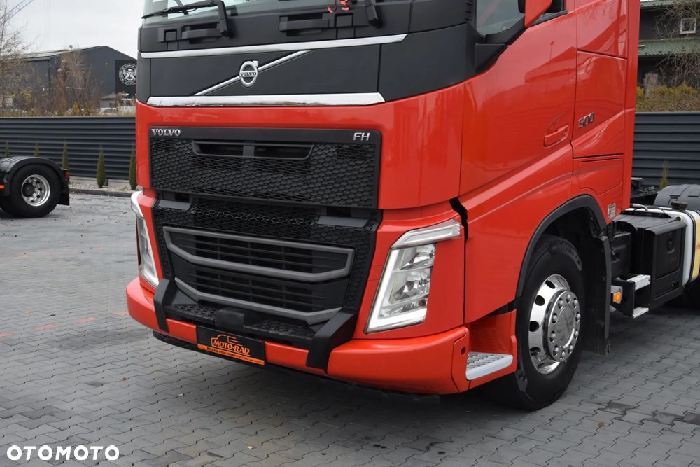 Volvo FH500 / NISKA KABINA / HYDRAULIKA / EURO 6 / ACC / LEDY / ALUFELGI / SERWISOWANY / SPROWADZONY - 9