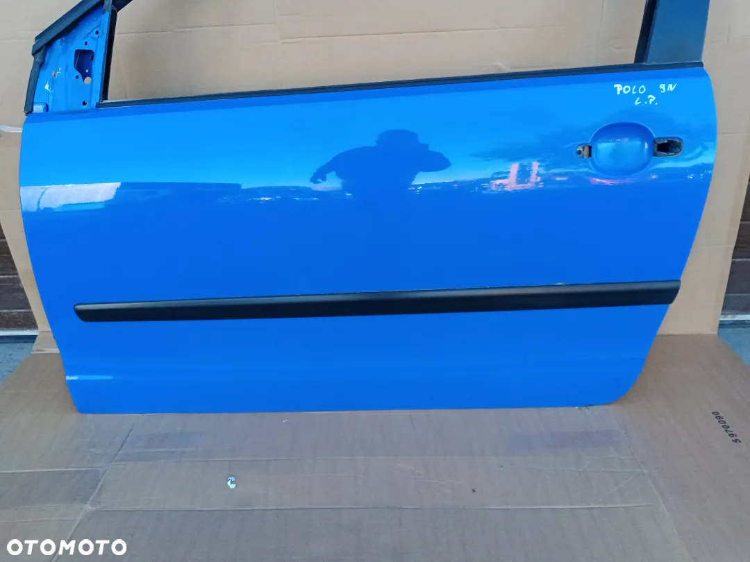 Drzwi lewy przód przednie lewe VW Polo 9N IV 3 drzwi 3D - 5