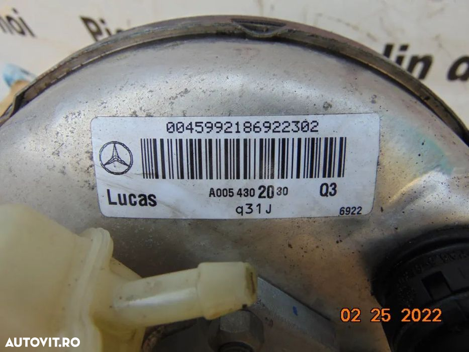 Pompa frana Mercedes A Class w168 tulumba servofrana mercedes vaneo - 3