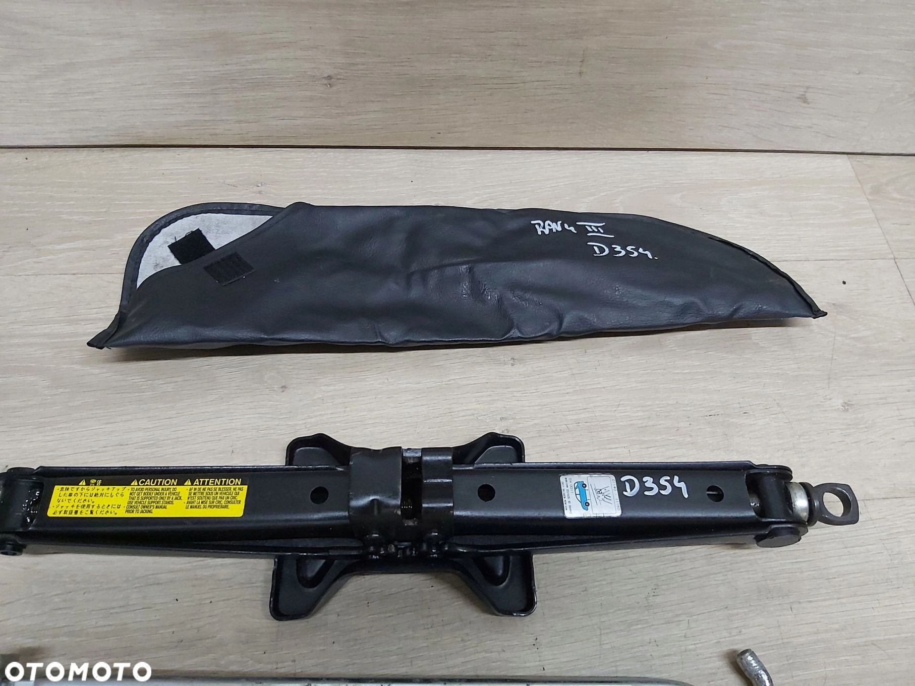 Toyota Rav4 II III lewarek podnośnik pokrętka klucz etui komplet - 2