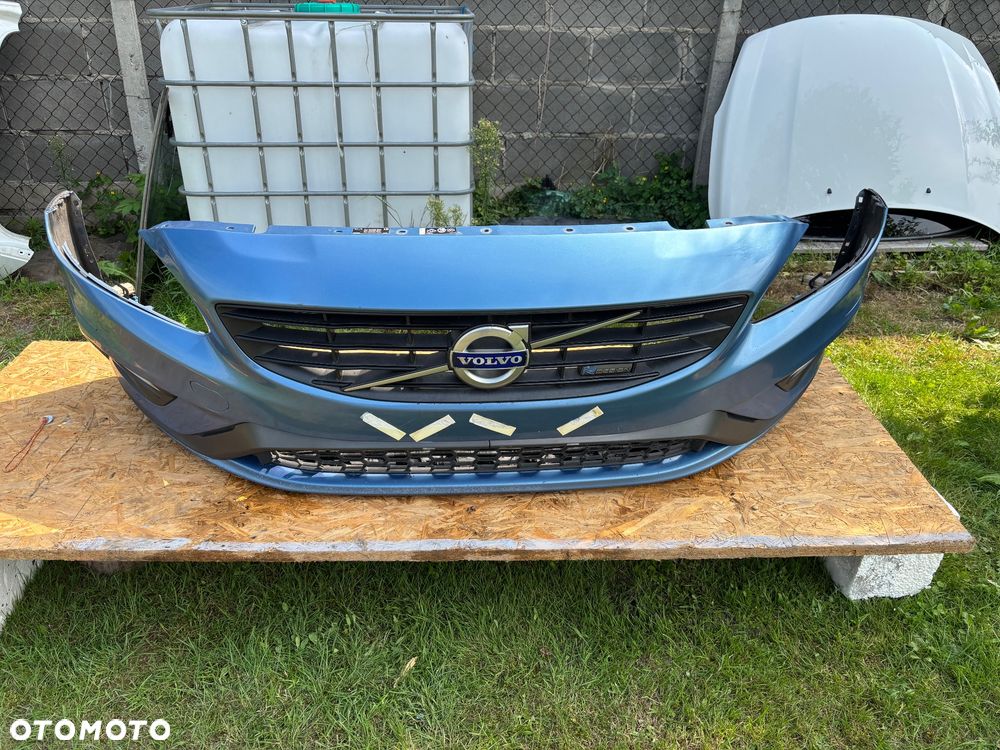 Zderzak przedni V60/S60 Rdesign niebieski 713-46 - 2