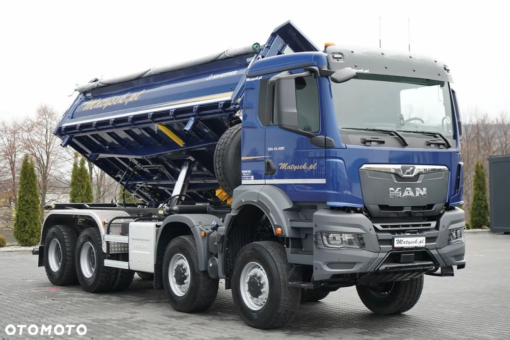 MAN TGS 41.480 / 8X6 / WYWROTKA 3 STRONNA / BORDMATIC / KH KIPPER / AUTOMAT / FABRYCZNIE NOWY / 2025 / - 12