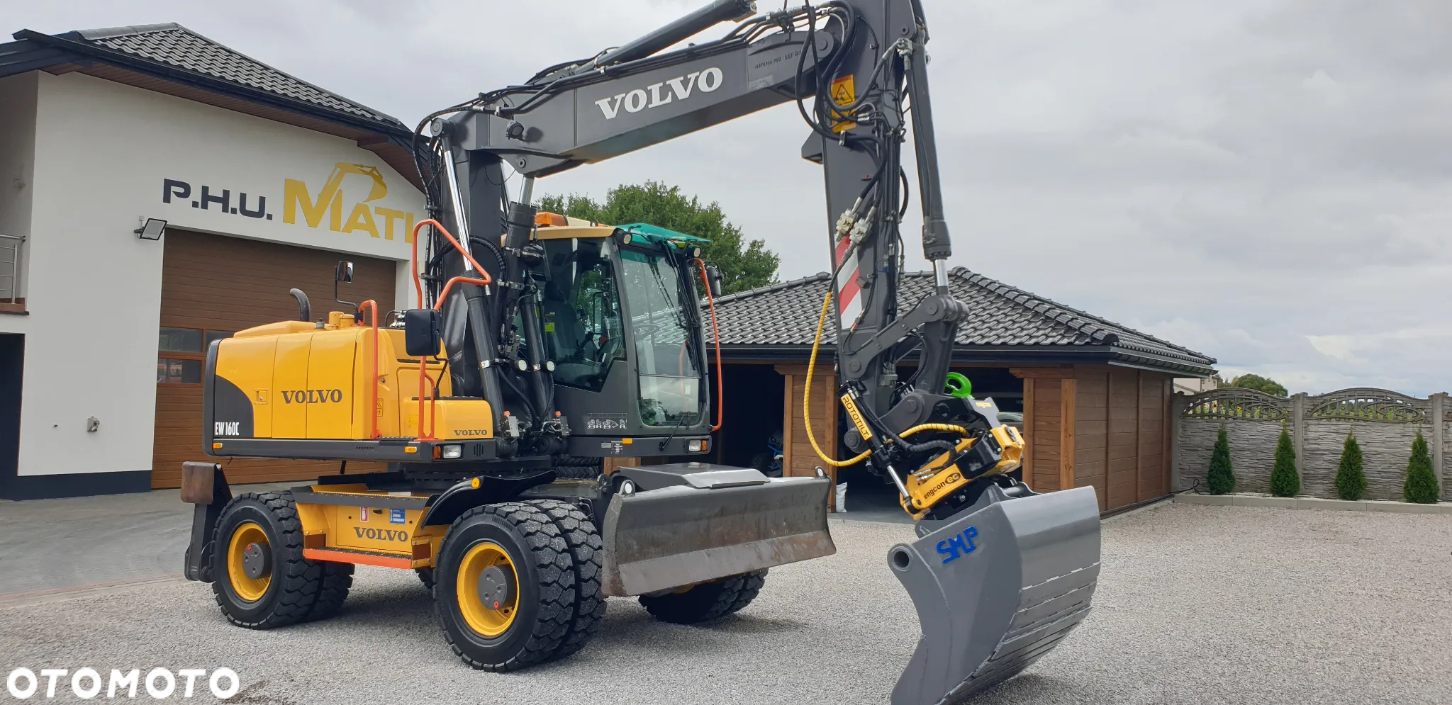 Volvo EW160C  sprowadzona ROTOTILT serwisowana 2010rok - 7