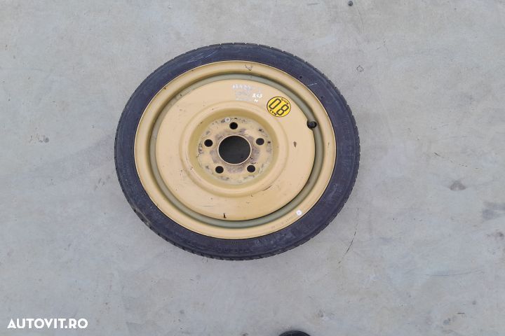 Roata de rezerva slim R15 T115 / 70D15 M26 15X4T T115 / 70D15 M26 15X - 1