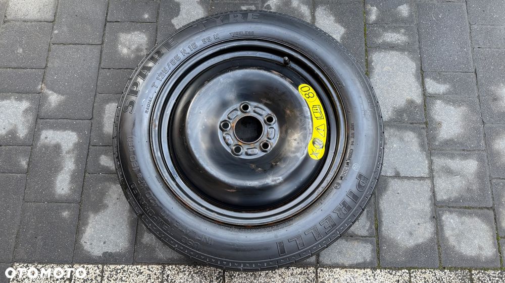 Koło dojazdowe r16 5x108 125/85 et25 Jaguar Ford volvo v50 dojazdówka felga - 1