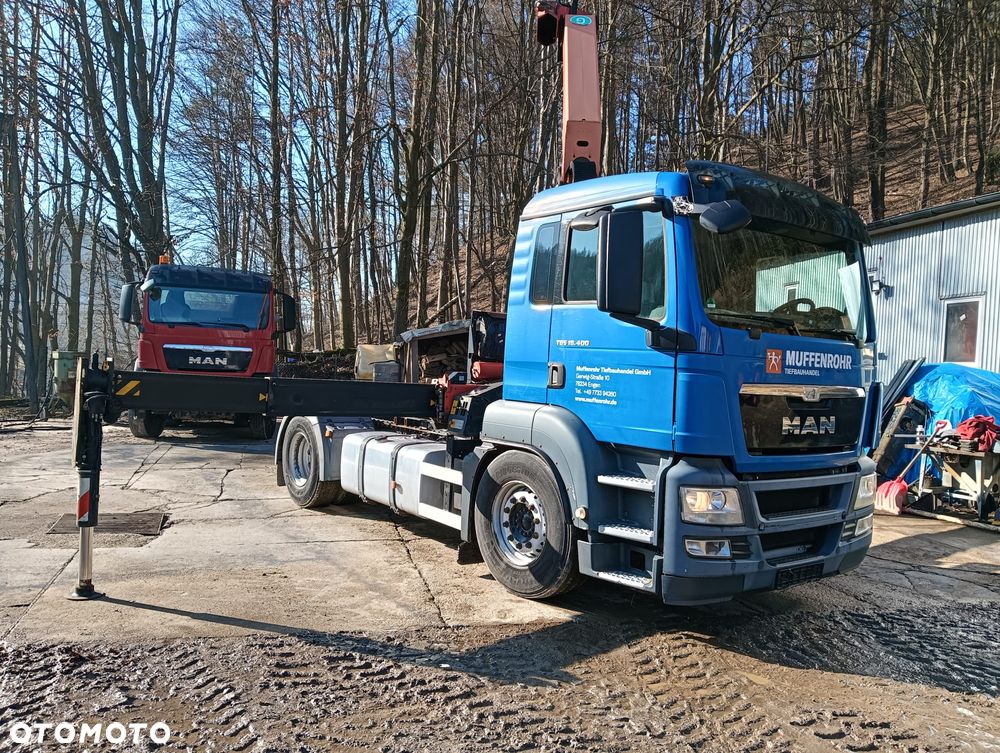 MAN TGS 18.400 + Palfinger PK 22002 | Żuraw 22tm | Pilot | 417tys km | Euro 5 | HDS | ciągnik siodłowy dźwig podnośnik - 6